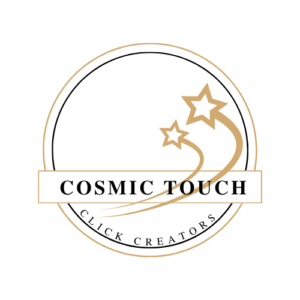 logo for cosmic touch click creators
